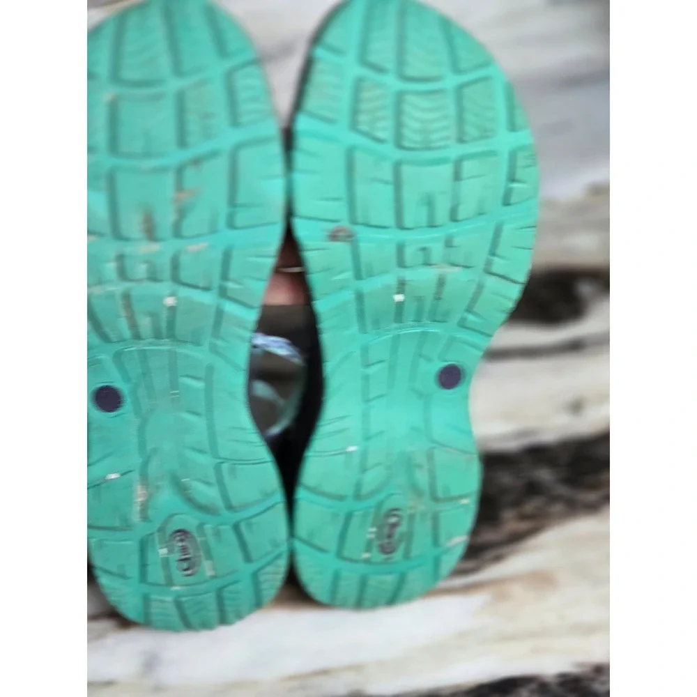 Chaco Z Cloud 2 Womens 9 Sandals Green Blue Double Strap Toe Loop Hiking Shoes‎